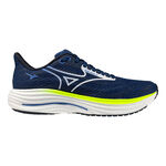 Chaussures de running Mizuno Mizuno Wave Rider 29                       Chaussure de running sans stabilisateurs Hommes-bleu, blanc