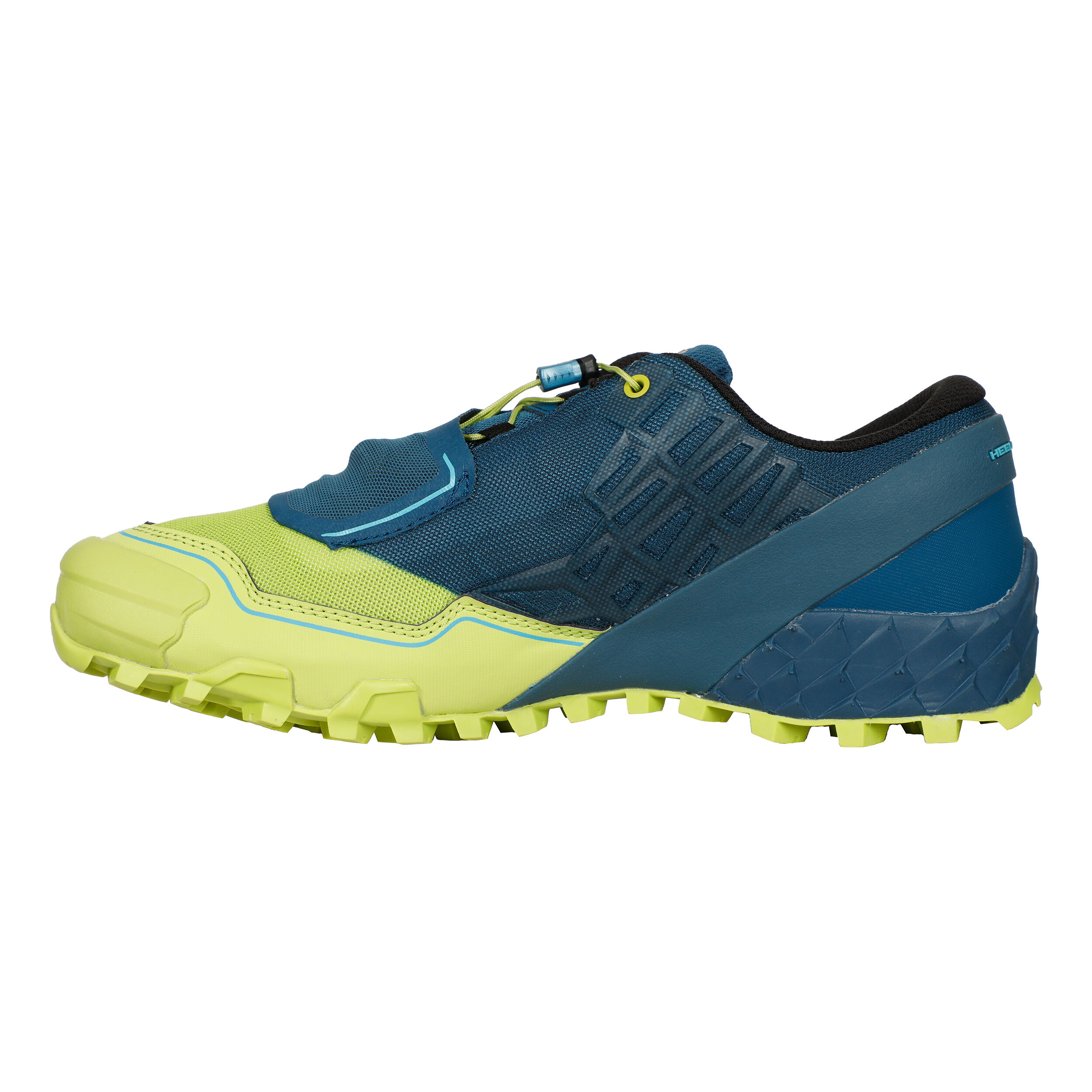 Feline SL Chaussure Trail Hommes Bleu Fonce Vert Fluo