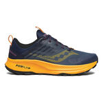Chaussures de running Saucony Saucony Ride TR2 GTX Chaussure Trail Femmes-Bleu Gris, Berry