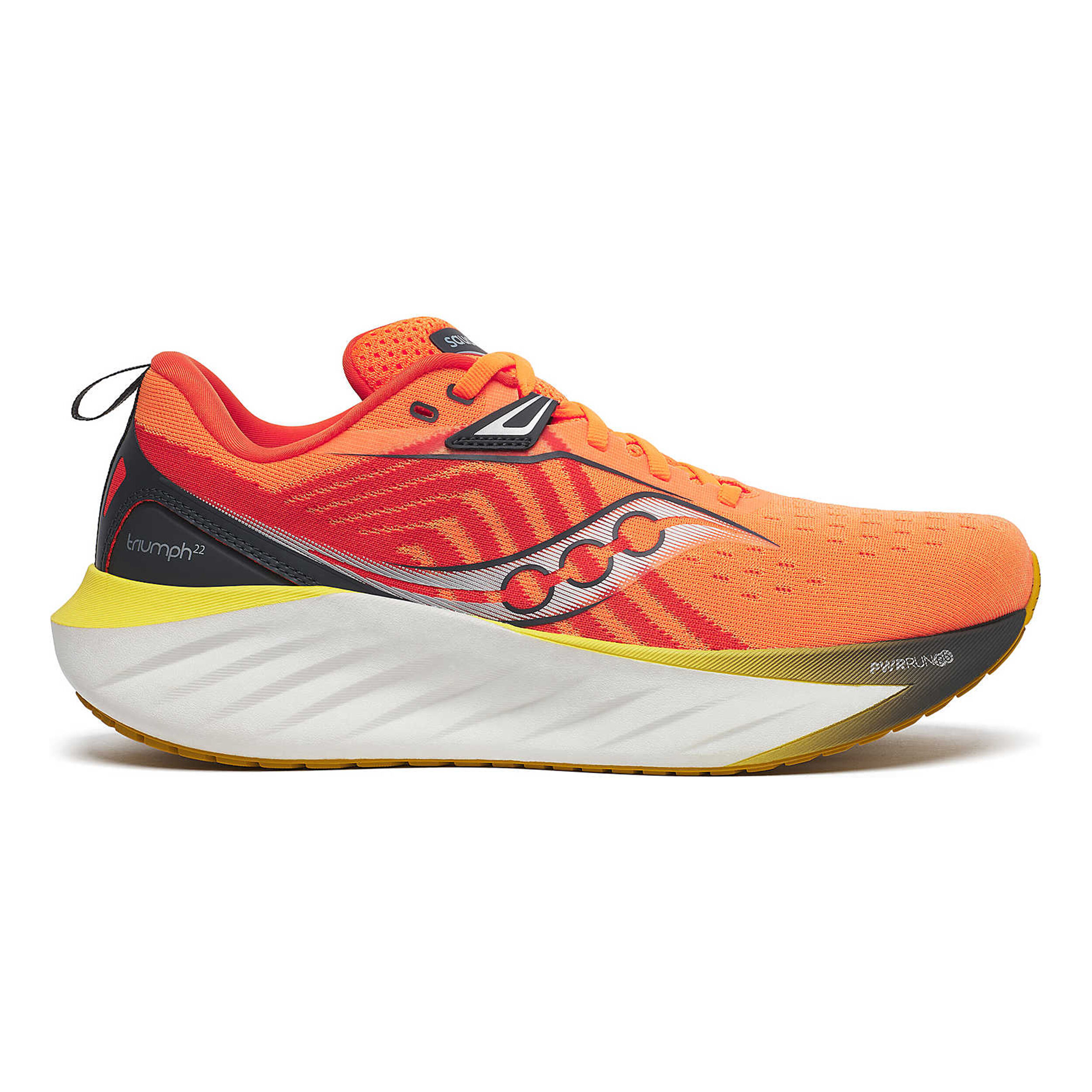 Acheter Saucony Triumph 22 Chaussure De Running Sans Stabilisateurs Hommes Orange Multicouleur en ligne Running Point FR