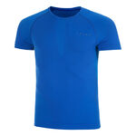 Vêtements de running Falke Falke Warm Maillot De Corps Hommes-Bleu