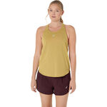 Vêtements ASICS ASICS Road Maillot De Course Femmes-Jaune Lemon