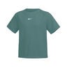 Big T-shirt Garçons - bleu petrol, blanc