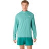 Road Lite-Show 1/2 Zip Maillot De Course Hommes-Turquoise
