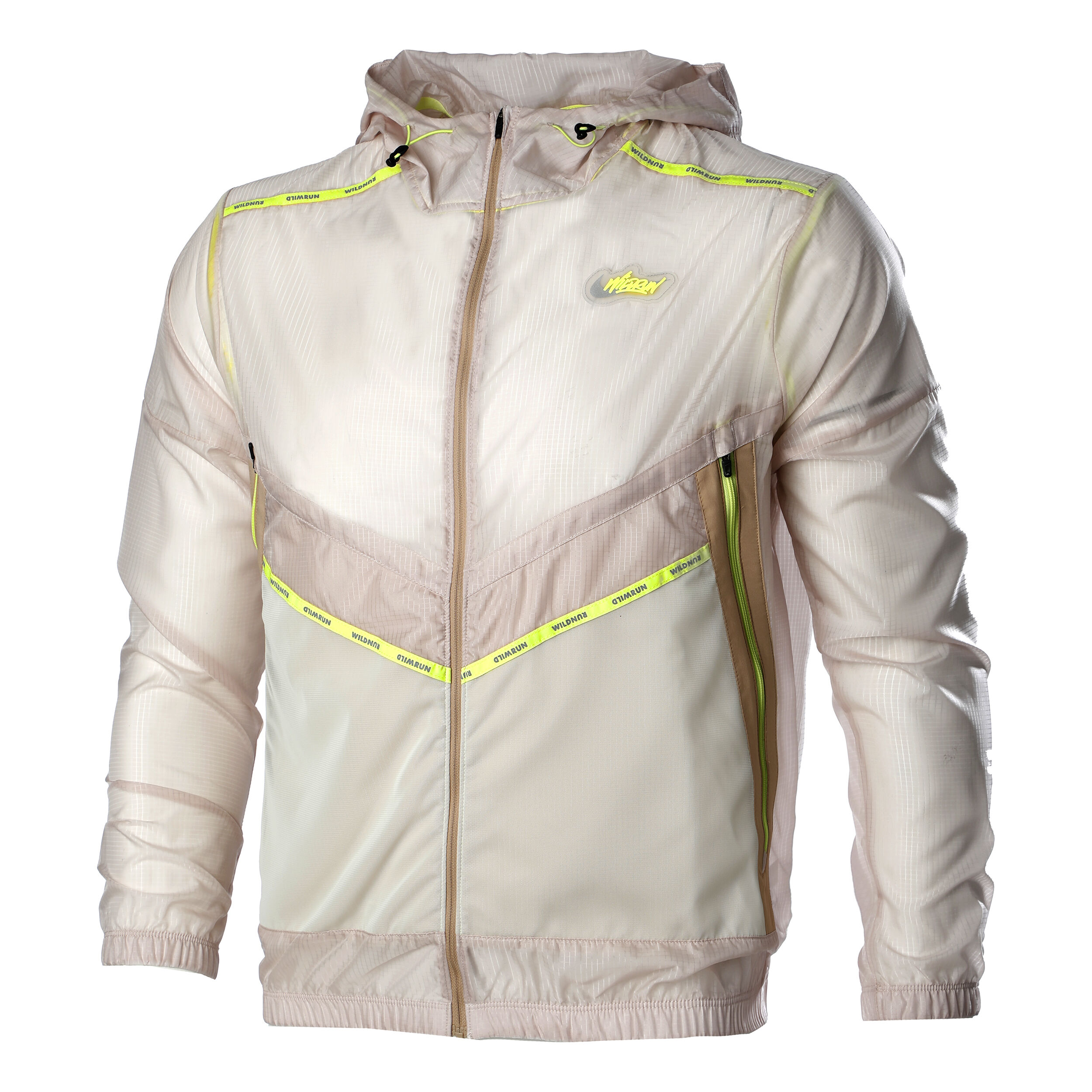 Acheter Nike RPL WR Graphic Windrunner Veste Running Hommes Creme Jaunes Fluo en ligne Running Point FR