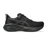 Chaussures de running ASICS ASICS Novablast 5 Chaussure De Running Sans Stabilisateurs Hommes-Noir,Gris