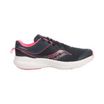 Chaussures de running Saucony Saucony Kinvara 14 LTT Chaussure De Running Sans Stabilisateurs Enfants-Pink,Bleu Foncé