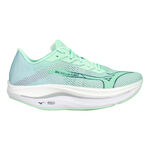 Chaussures de running Mizuno Mizuno Wave Rebellion Flash 2 Chaussure De Compétition Hommes-Mint, Bleu Foncé