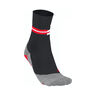 RU5 Chaussettes De Running Hommes-Noir,Rouge