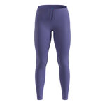 Vêtements Odlo Odlo Essential Warm Collant De Course Femmes-Bleu