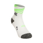 Vêtements P.A.C. P.A.C. RN 6.2 Reflective Pro Mid Compression Chaussettes De Compression Hommes-Blanc,Orange Fluo