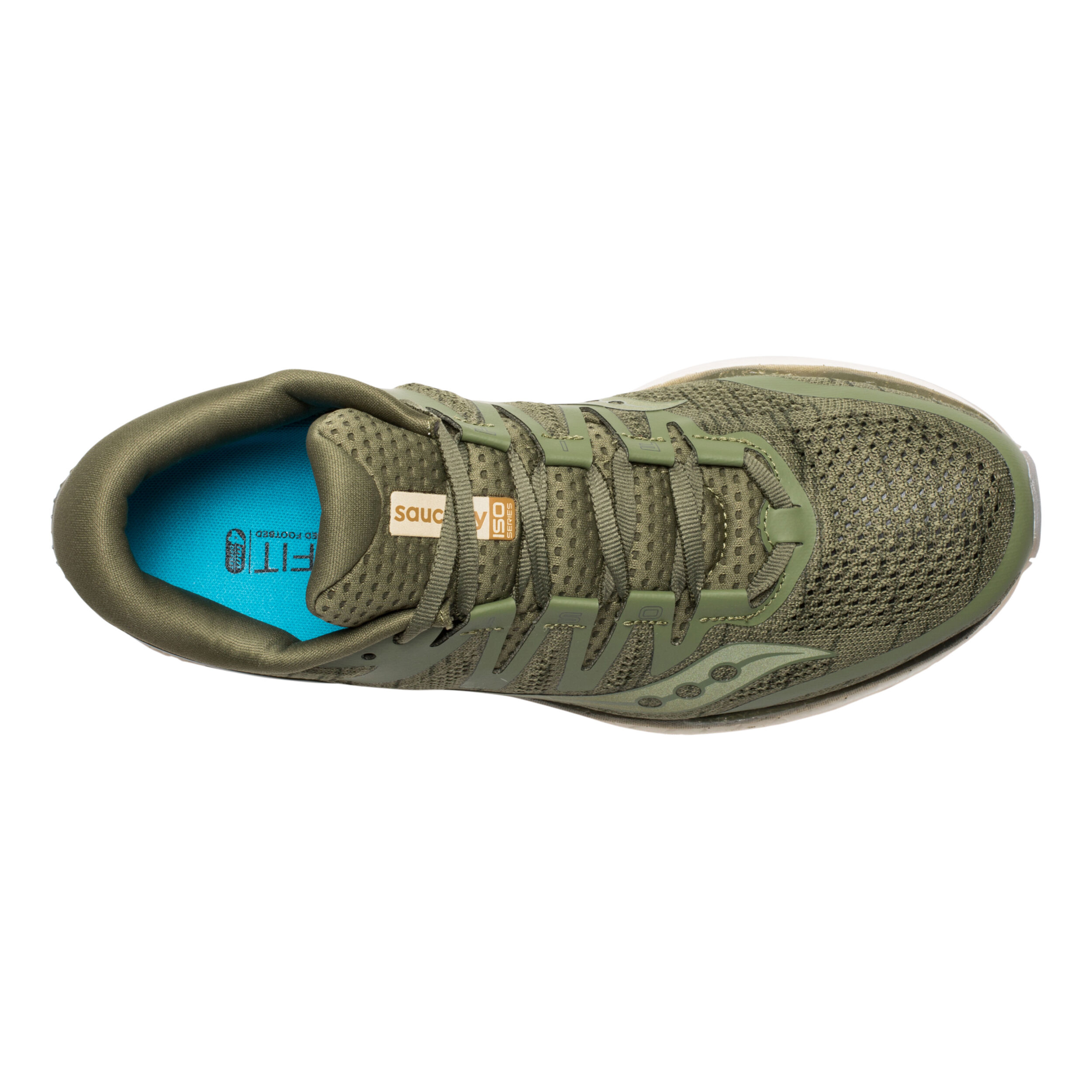 Freedom Iso 2 Chaussure De Running Sans Stabilisateurs Hommes Vert Olive Vert Clair