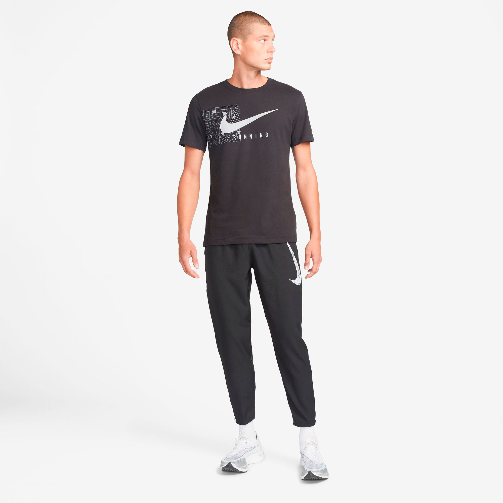 Nike Bas de Survêtement Dri-FIT Challenger Woven - Noir