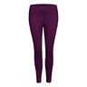 Katakana Crop Collant Tight Femmes-Violet