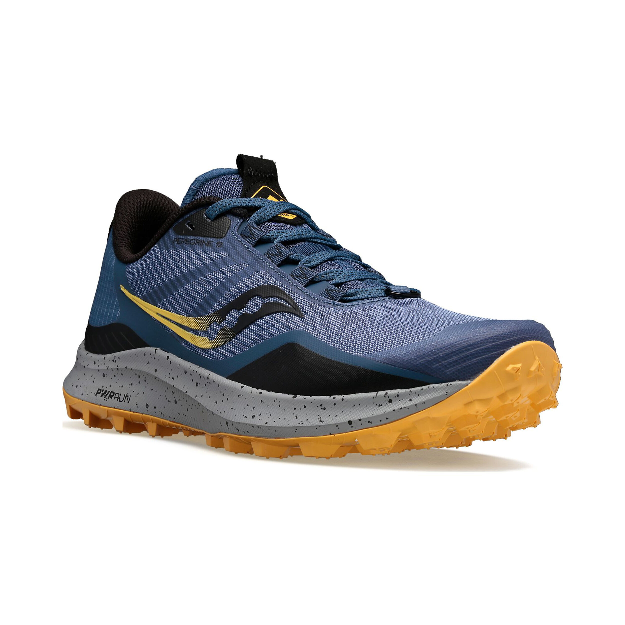 Acheter Saucony Peregrine 12 Chaussure Trail Femmes Gris Jaune en ligne Running Point FR