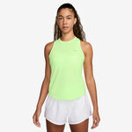 V&ecirc;tements Nike Nike Swift Tank Maillot de course Femmes-jaune lemon