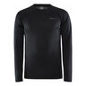 Core Warm Baselayer Top de course Hommes - noir, 