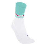 Vêtements Falke Falke RU4 Endurance Cool Chaussettes de running Femmes-blanc, mint