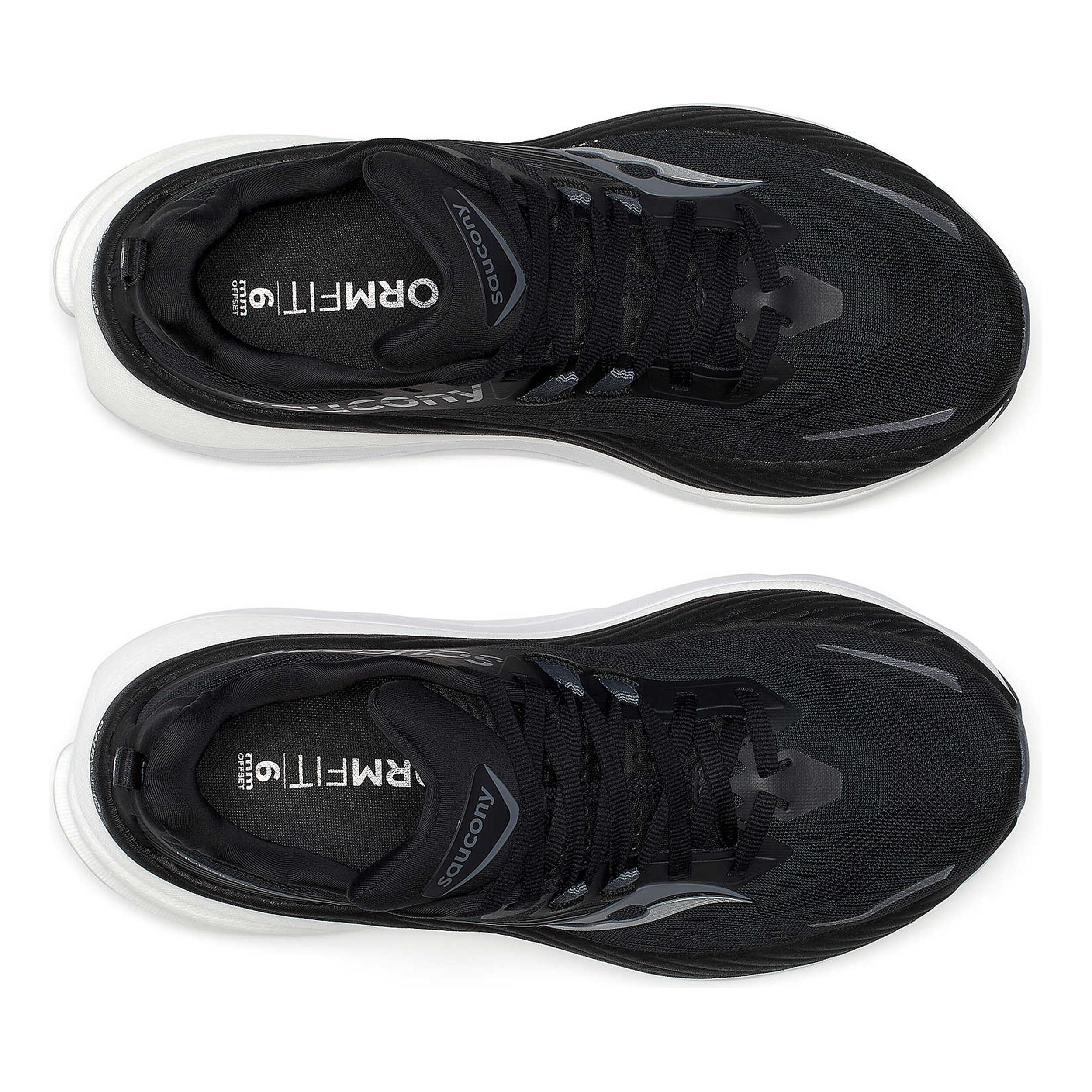 Acheter Saucony Hurricane 24 Chaussure De Running Avec Stabilisateurs Femmes Noir Gris en ligne Running Point FR