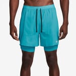 Vêtements De Running Nike Dri-Fit Stride Hybrid 5in 2in1 Running Shorts