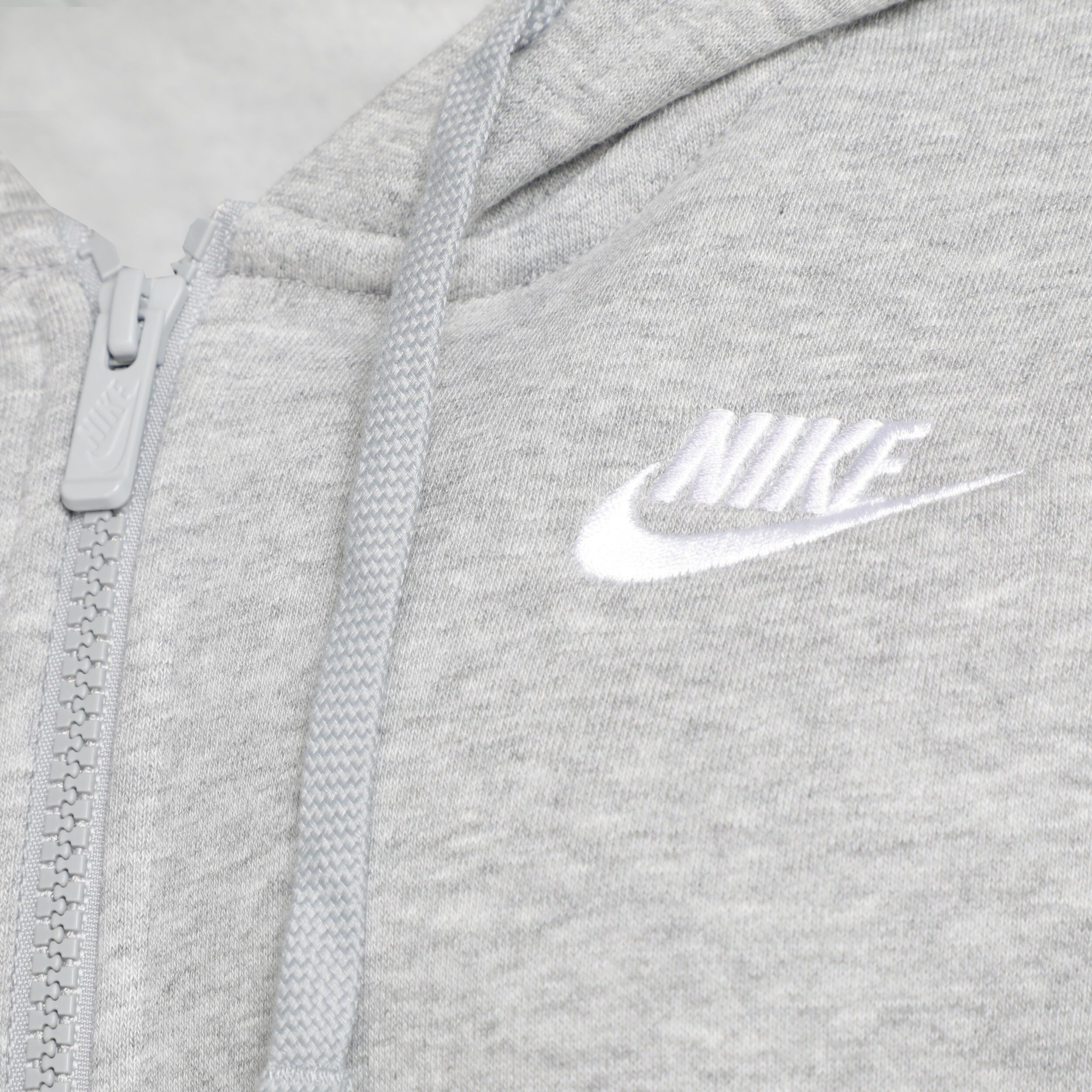 Acheter Nike Sportswear Club STD Gilet En Coton Femmes Gris Clair en ligne Running Point FR