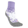 RU4 Endurance Chaussettes De Running Femmes-Violet,Gris