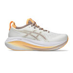 Chaussures de running ASICS ASICS Gel-Nimbus 27 Chaussure De Running Sans Stabilisateurs Femmes-Crème,Mauve