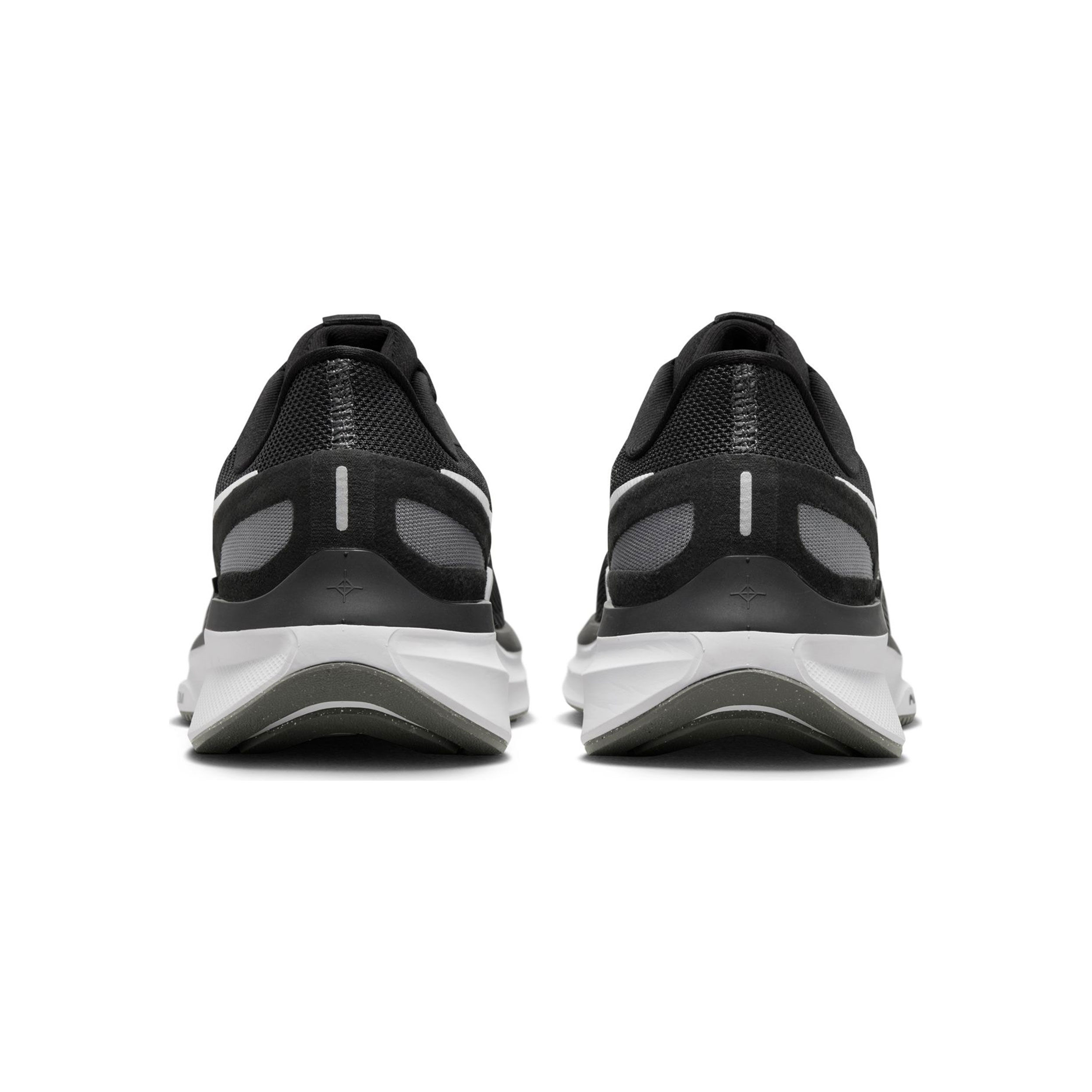 Air Zoom Structure 25 Chaussure De Running Avec Stabilisateurs Hommes Noir Blanc