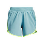 Vêtements Under Armour Under Armour Fly By Elite 5in Shorts Femmes-Bleu Clair,Jaunes Fluo