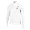 Swoosh Half-Zip Maillot De Course Femmes-Blanc