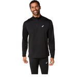 Vêtements ASICS ASICS Core Winter 1/2 Zip Maillot De Course Hommes-Noir