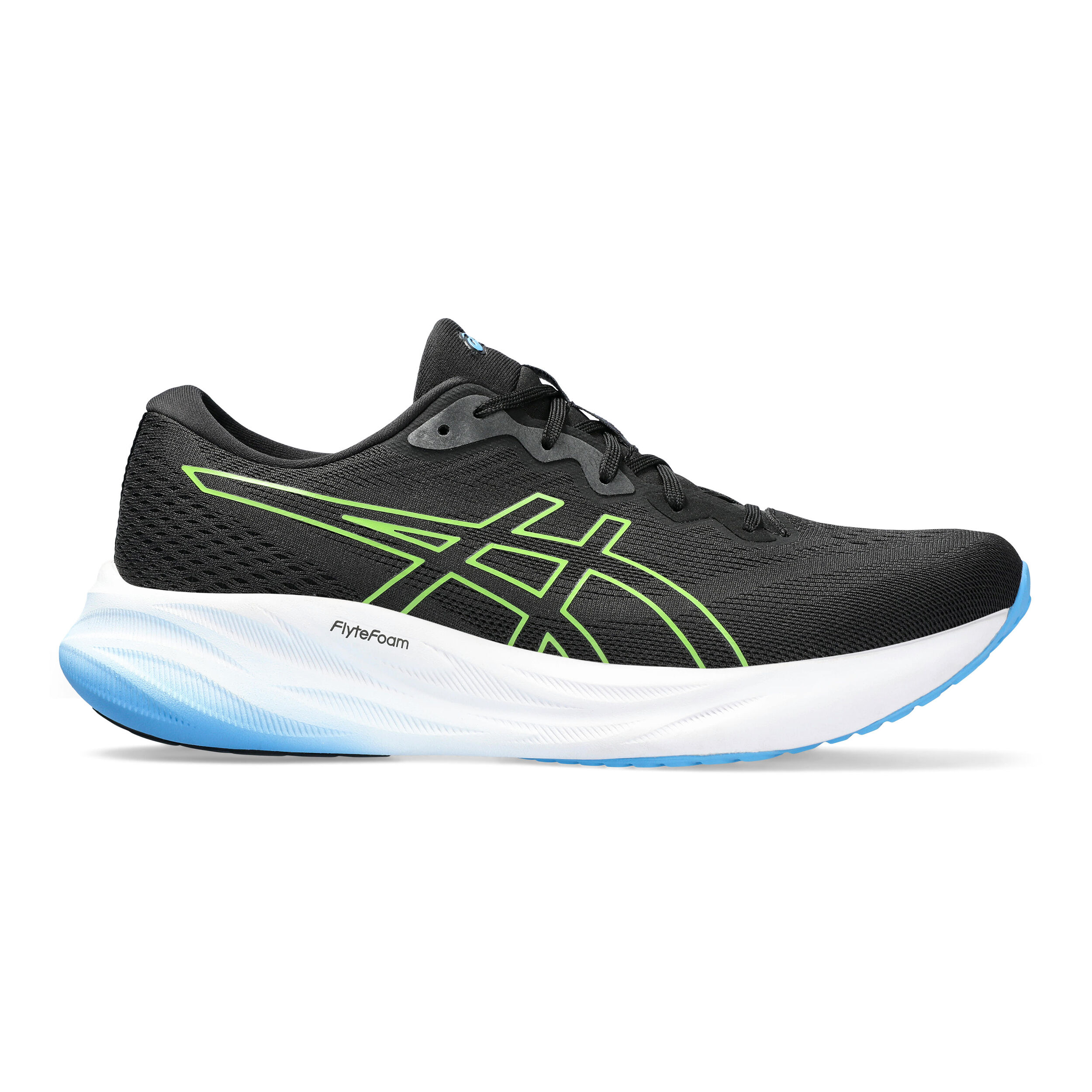 Acheter ASICS Gel Pulse 15 Chaussure De Running Sans Stabilisateurs Hommes Noir Vert Fluo en ligne Running Point FR