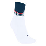 Vêtements Falke Falke RU4 Endurance Cool Chaussettes De Running Hommes-Blanc,Bleu Foncé