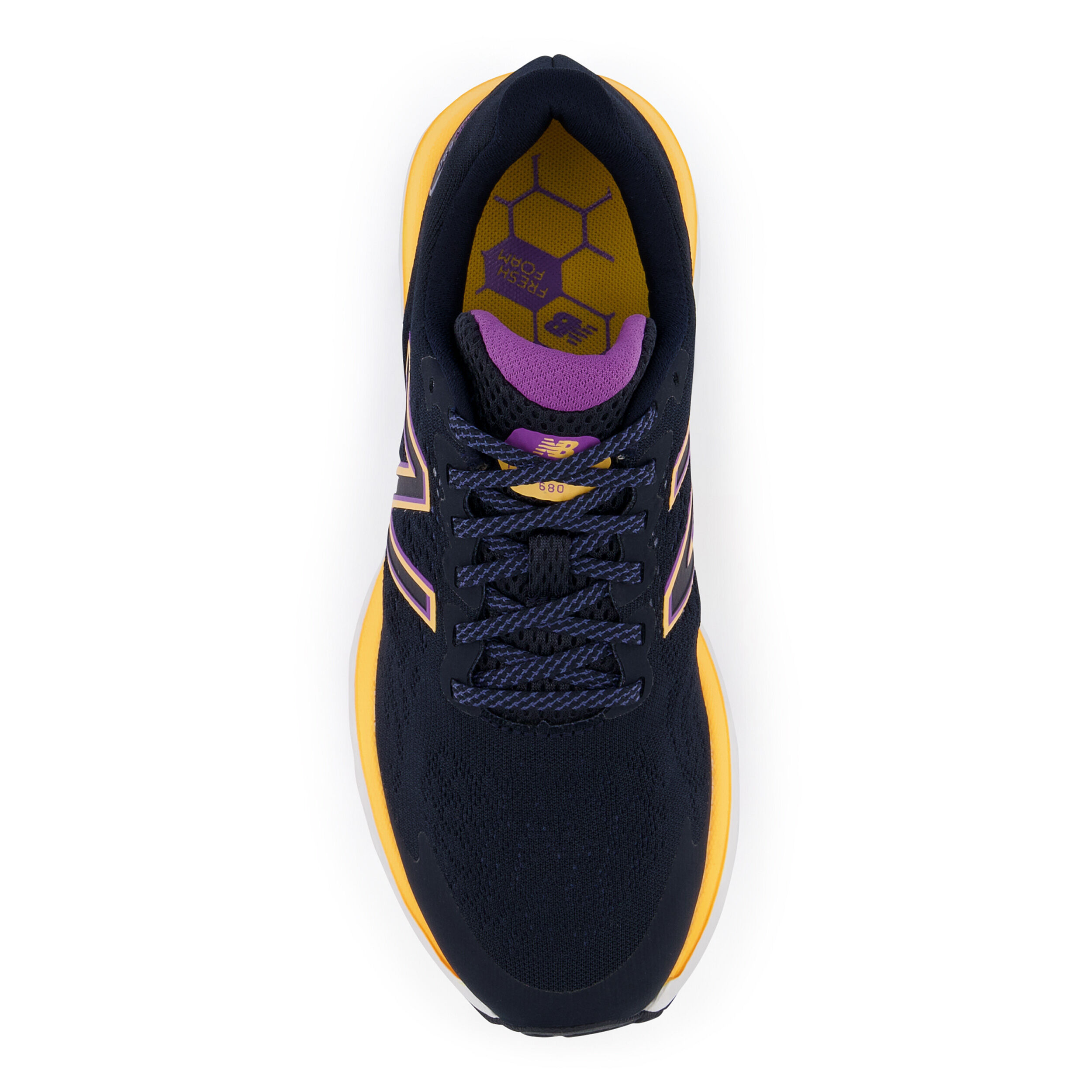 Acheter New Balance Fresh Foam 680 V7 Chaussure De Running Sans Stabilisateurs Femmes Noir Jaune en ligne Running Point FR
