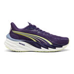 Chaussures de running Puma Puma Velocity Nitro 4 Chaussure de running sans stabilisateurs Femmes-violet, vert