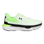 Chaussures de running Under Armour Under Armour Infinite Pro 2 Chaussure De Running Sans Stabilisateurs Hommes-Blanc,Vert Fluo