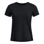 Vêtements Under Armour Under Armour Laser SS Maillot De Course Femmes-Noir