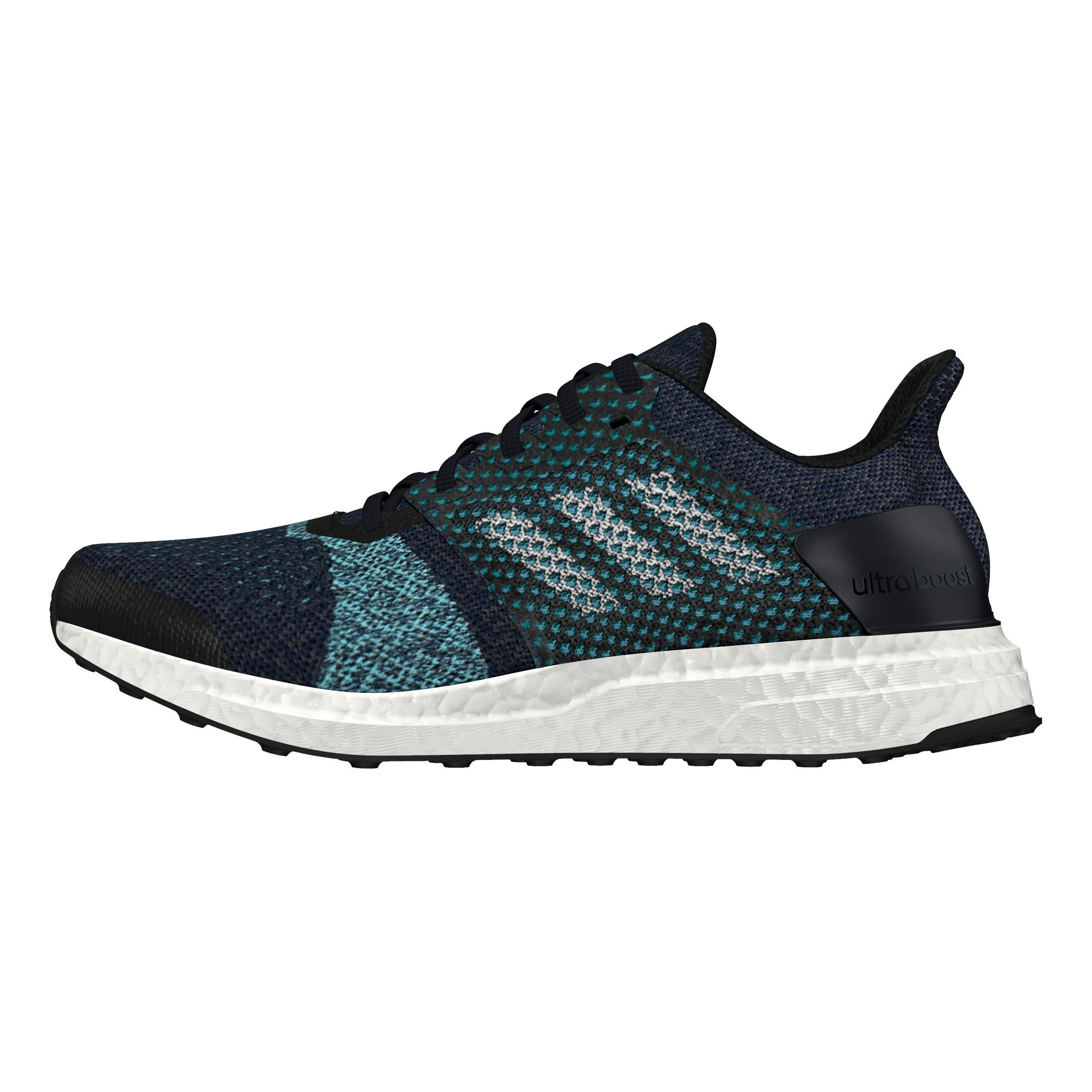 Ultra Boost ST Parley Chaussure De Running Avec Stabilisateurs Hommes Bleu Fonce Bleu Clair