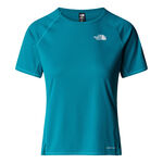 Vêtements The North Face The North Face Sunriser Maillot De Course Femmes-Turquoise