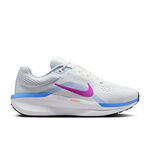 Chaussures de running Nike Nike Winflo 11 Chaussure de running sans stabilisateurs Femmes-blanc, bleu clair