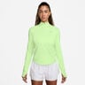 Swift Half-Zip Longsleeve Maillot de course Femmes-jaune lemon