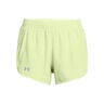 Fly By 3in Short De Running Femmes-Vert
