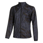 Vêtements adidas adidas Fast All Over Print Veste Running Femmes-Bleu