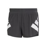 Vêtements adidas adidas Road To Records 3in Split Short De Running Hommes-Noir,Blanc