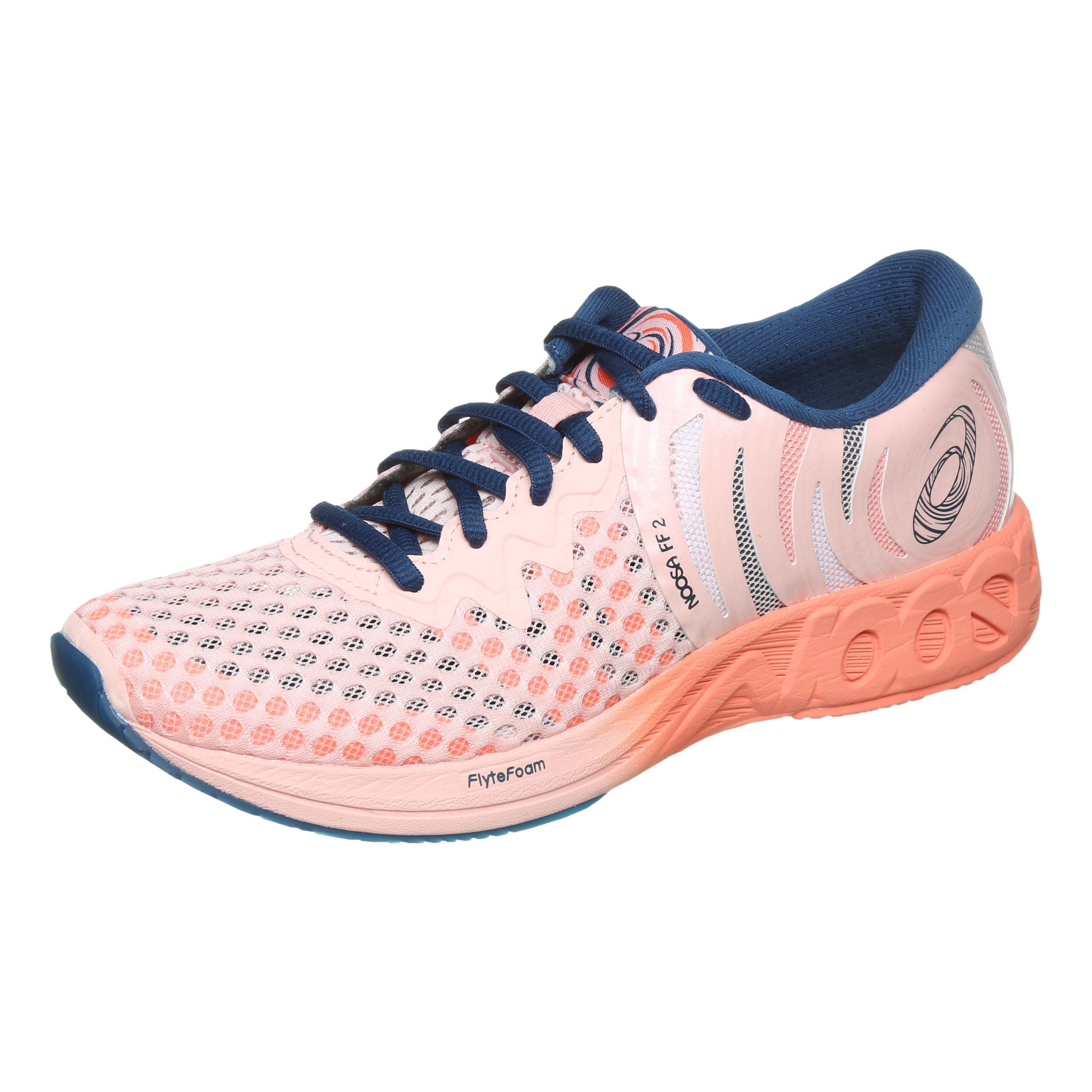 Acheter ASICS Gel Noosa FF 2 Chaussure De Competition Femmes Rose Bleu Fonce en ligne Running Point FR