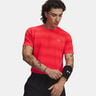 Velociti  Maillot de course Hommes-rouge, argent
