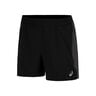 Road 5in Short de running Hommes-noir, gris foncé