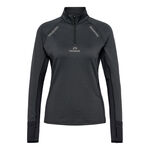 V&ecirc;tements Newline Newline Mesa Half-Zip Top De Course Femmes-Noir