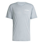 Vêtements adidas adidas Terrex XPR Maillot De Course Hommes-Bleu Gris