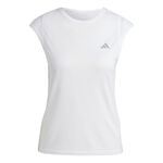 Vêtements adidas adidas Padded X-City Maillot De Course Femmes-Blanc